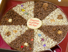Delicious Dilemma Personalised Chocolate Pizza